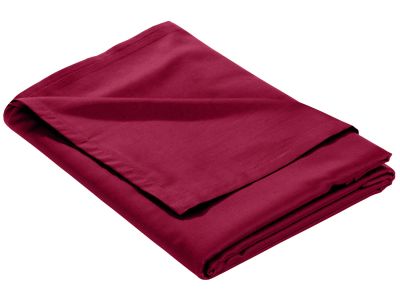 Mako Satin Bettlaken ohne Gummizug pink 