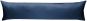 Mako-Satin Seitenschläferkissen Bezug uni / einfarbig dunkelblau 40x145 cm von Bettwaesche-mit-Stil