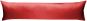 Mako-Satin Seitenschläferkissen Bezug uni / einfarbig rot 40x145 cm von Bettwaesche-mit-Stil