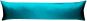 Mako-Satin Seitenschläferkissen Bezug uni / einfarbig petrol blau 40x145 cm von Bettwaesche-mit-Stil