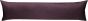 Mako-Satin Seitenschläferkissen Bezug uni / einfarbig brombeer 40x145 cm von Bettwaesche-mit-Stil
