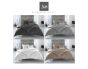 Bettwaesche-mit-Stil Linon 100% Baumwolle Hotelbettwäsche Lia mit Reißverschluss uni grau einfarbig Übersicht