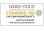 Oeko-Tex Standard 100 zertifiziert